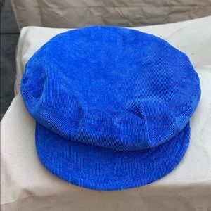 Blue Corduroy Hat
